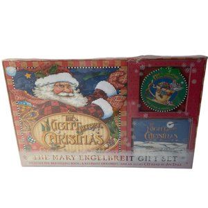 The Mary Engelbreit Gift set Night Before Christmas book+ ornament+audio CD read